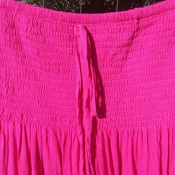 Embroidered Elastic Stretch Waist Skirt / Dress, One Size Fits Most - Picture 11 of 12